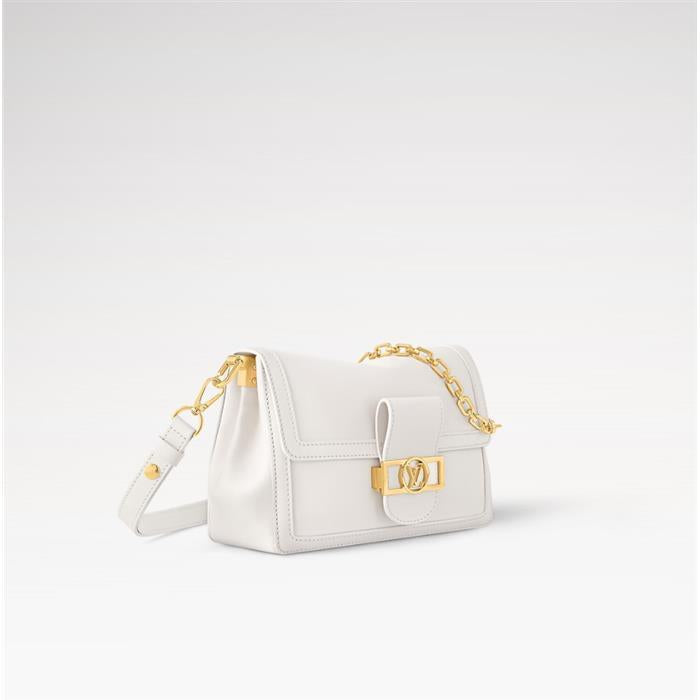 Louis Vuitton Dauphine Soft MM Shoulder Bag Tote M25050