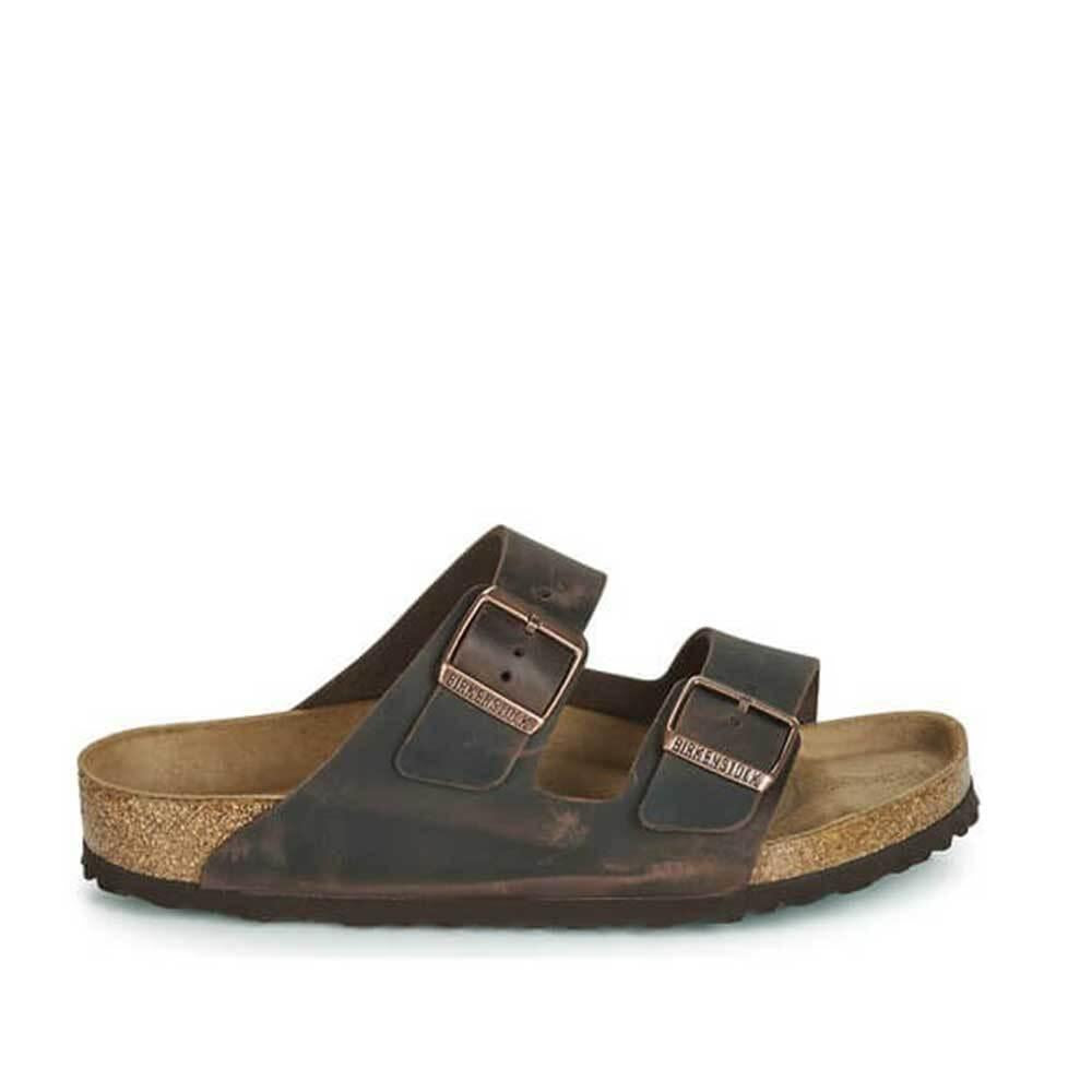Birkenstock Arizona Sandals Havana Brown Unisex Synthetic
