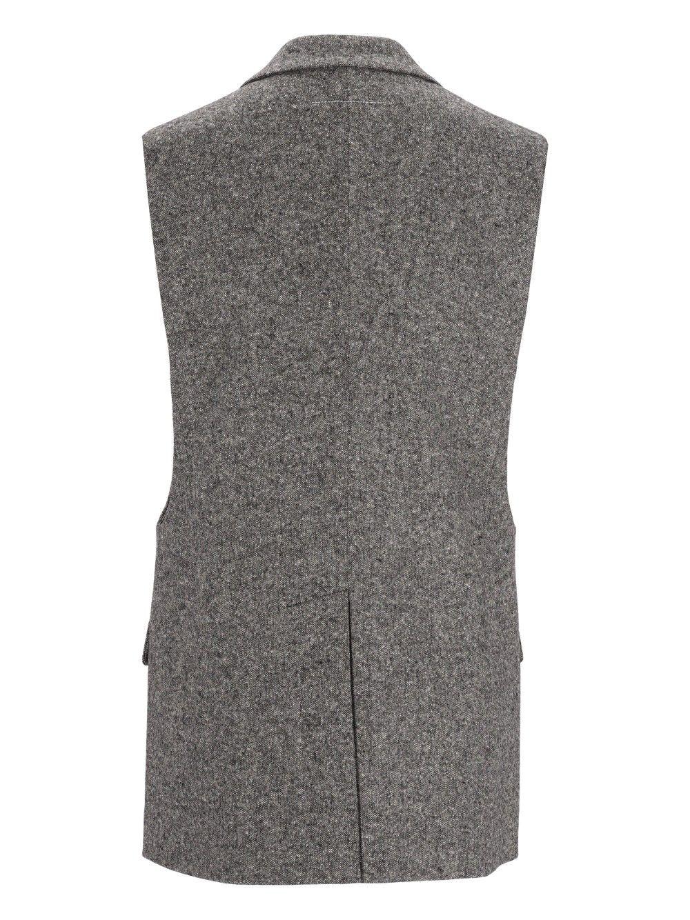 Maison Margiela Black Cotton Vest