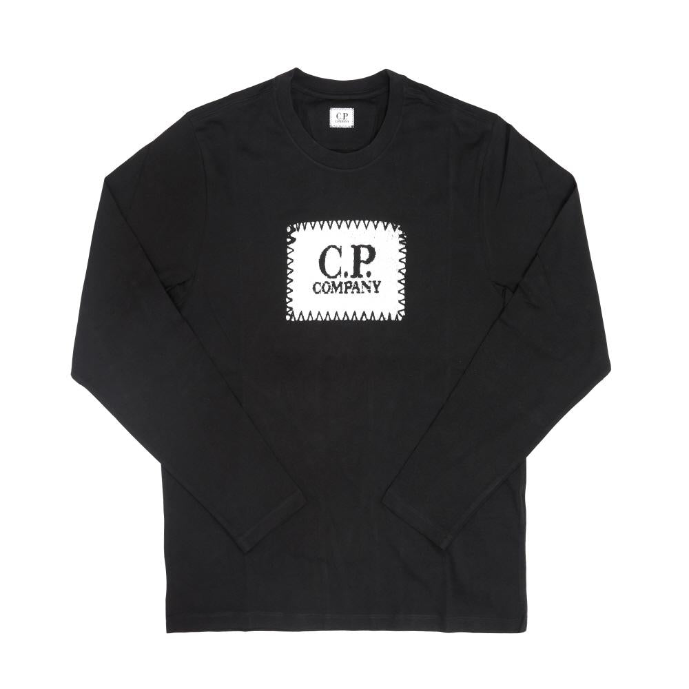 CP Company Long Sleeve Logo Label Men’s T-Shirt RCCMTS724A 005100W 999