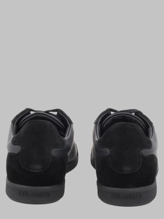 AXEL ARIGATO Leather Low-Top Sneakers Men’s White F4066005 BLACK DOM