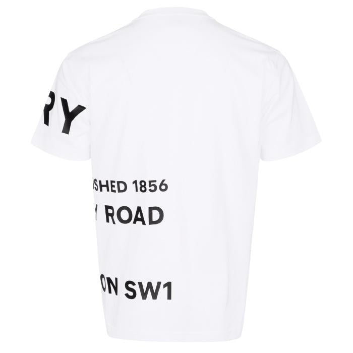 BURBERRY Mens Oversized Horsferry Logo Short Sleeve T-Shirt