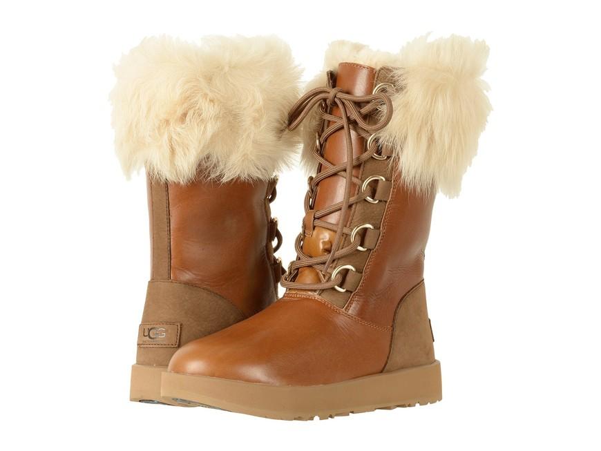 Ugg Waterproof Leather Winter Boots Adirondack Women’s