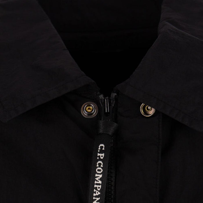 CP Company Lens Zip-Up Shirt Jacket Black Men’s Jacket