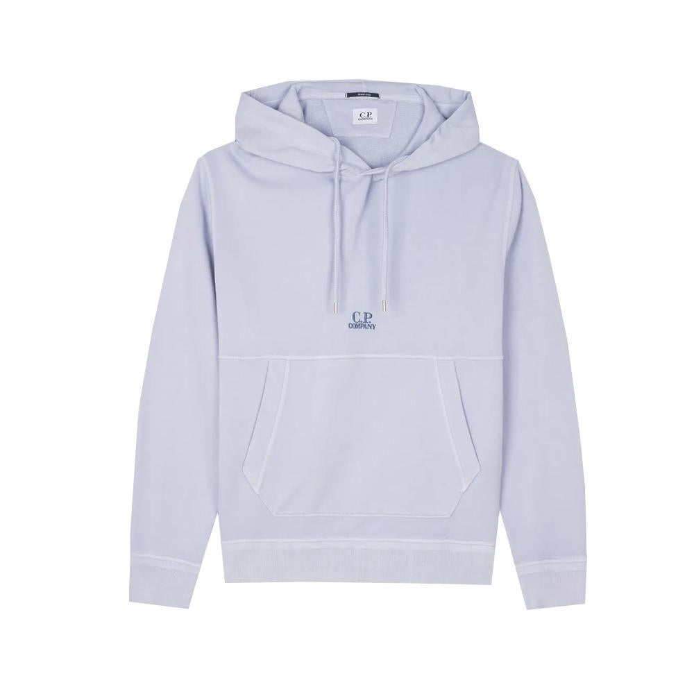 CP Company Logo Hoodie Lilac Men’s Pullover Hooded Sweatshirt