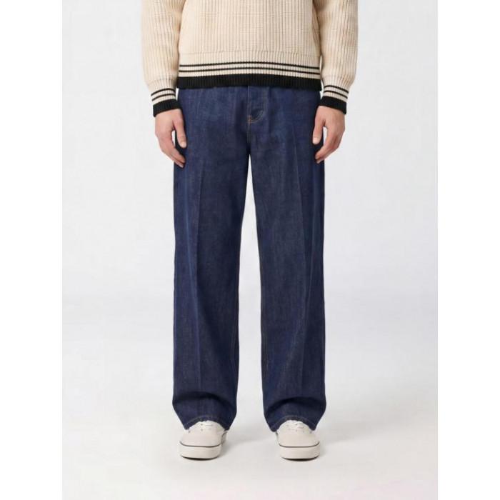 AMI Men's Balloon Fit Denim Jeans HTR871 DE0122 402