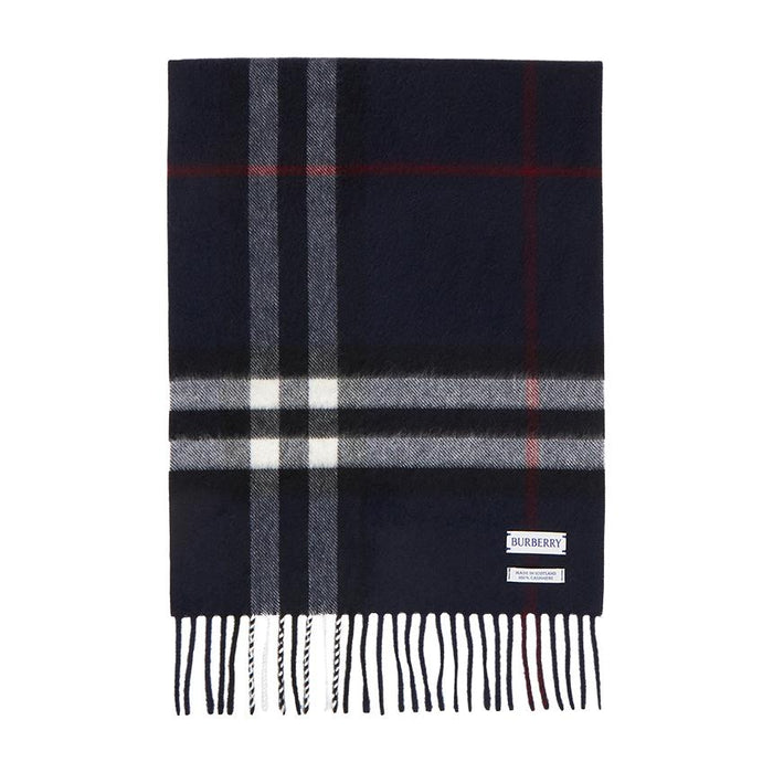 BURBERRY Check Cashmere Scarf Unisex 8112641