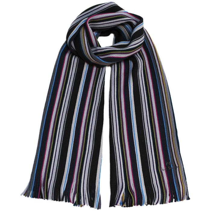 Paul Smith Unisex Wool Scarf M2A 151F N146 76