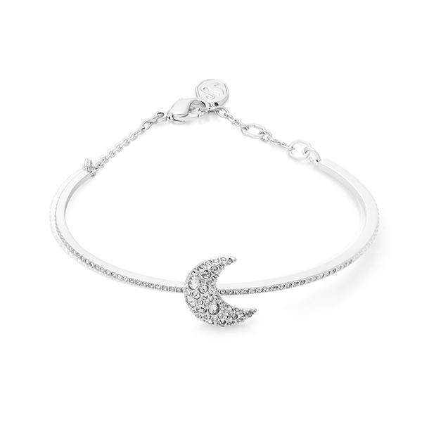Swarovski Luna Moon Bangle Bracelet for Women