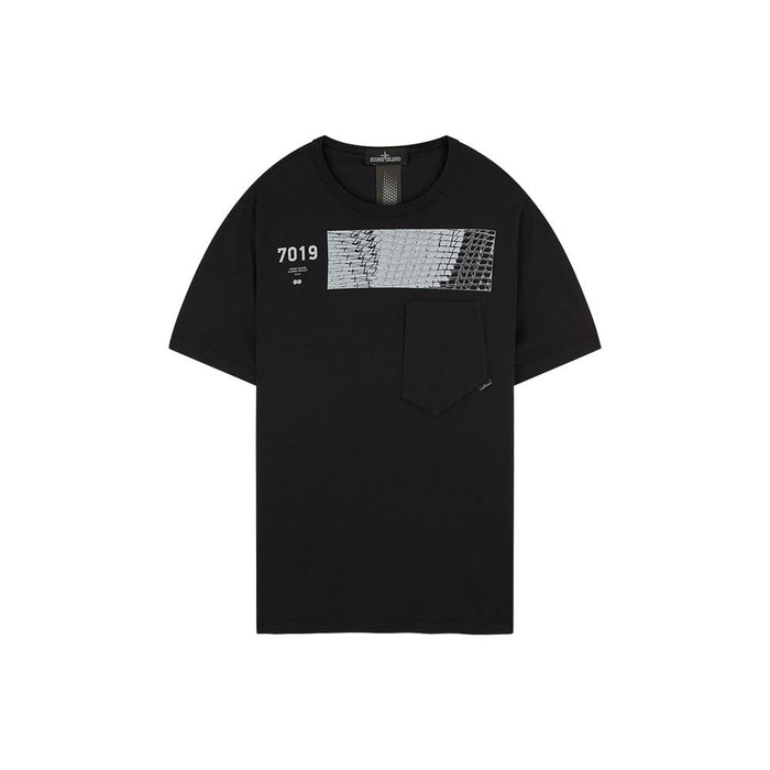STONE ISLAND Shadow Project Pocket T-Shirt Black Men’s