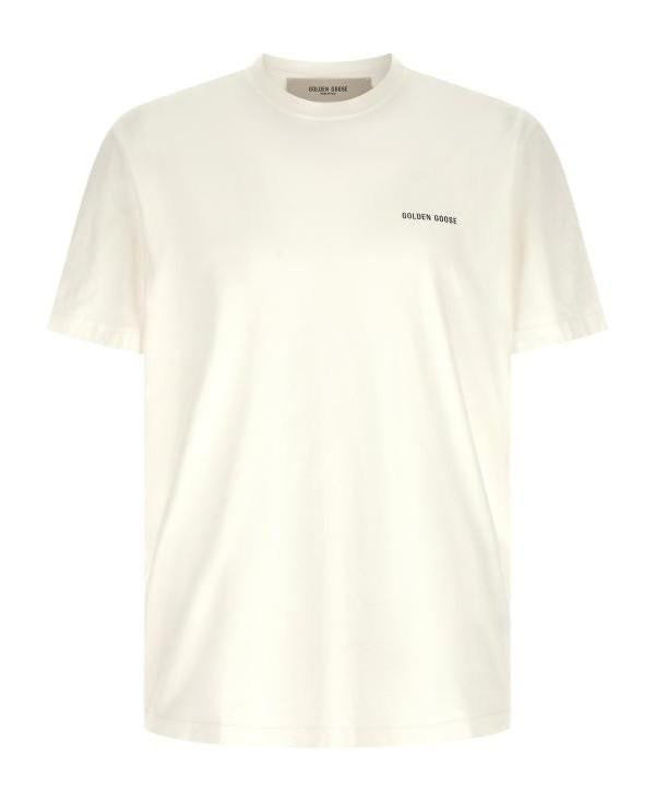 GOLDEN GOOSE Vintage Cotton Jersey T-Shirt GMP01220 P002380 10363