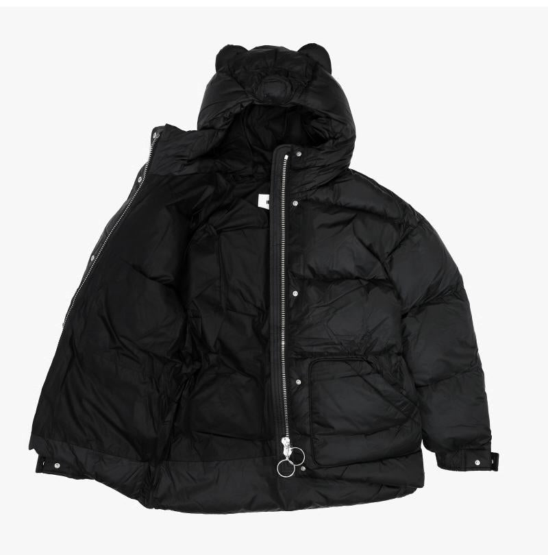 IENKI IENKI Black Michelin Leon Bear Women’s Down Puffer Jacket