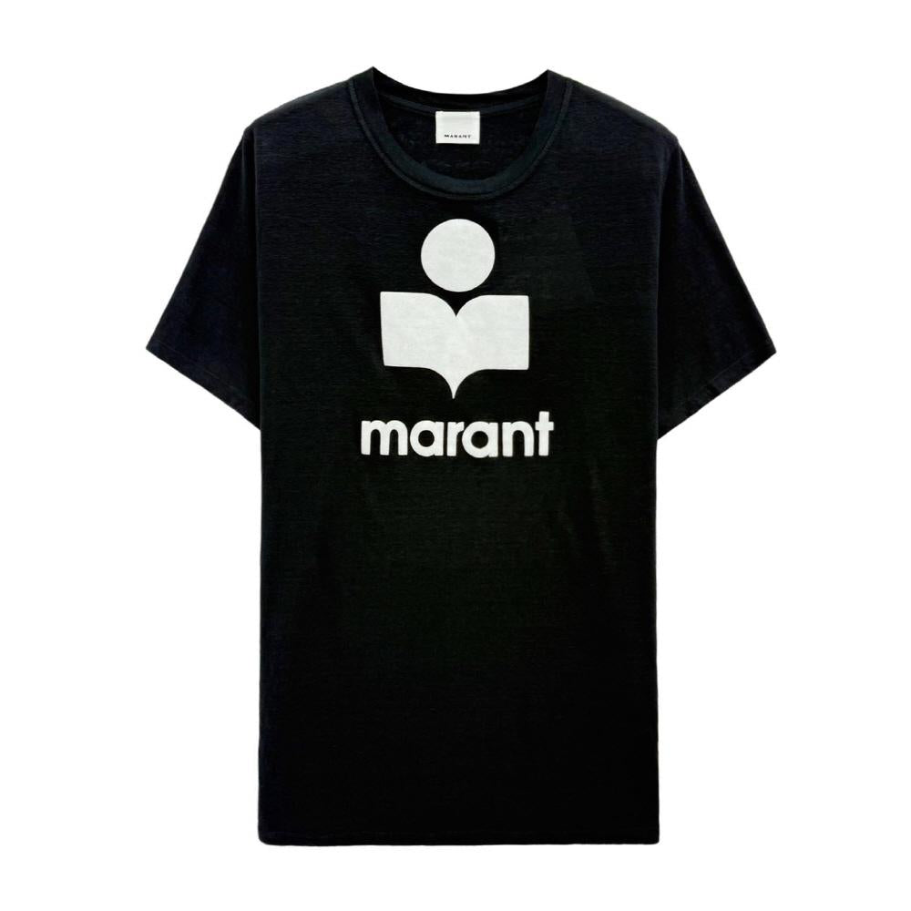Isabel Marant Linen Logo Short-Sleeve T-Shirt Unisex TS0045