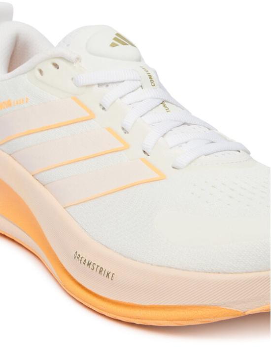 Adidas White Leather Low-Top S KJ1841 CLOUD WHITE ACID ORANGE THERMAL CHROME DOM