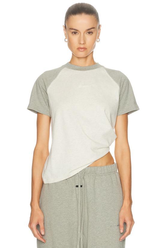 Fear of God Oatmeal Seal Graphic Short Sleeve T-Shirt Women’s 125SP267392 FW
