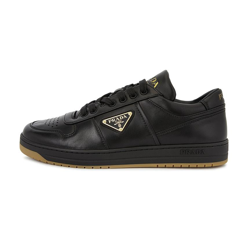 PRADA Downtown Leather Low-Top Sneakers for Men