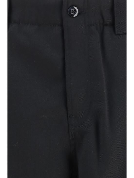 KENZO Straight Classic Pants for Men FG6 5PA207 9TA 99 BLACK DOM