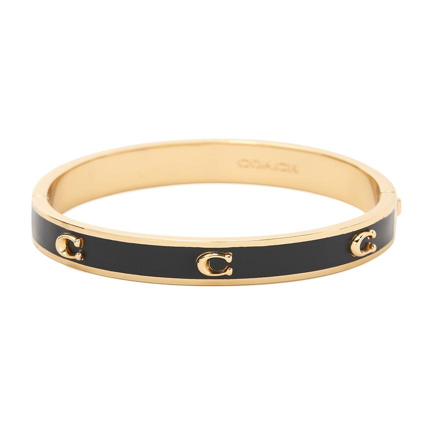 Coach Signature Women’s Bangle Bracelet 422719 GLD 001