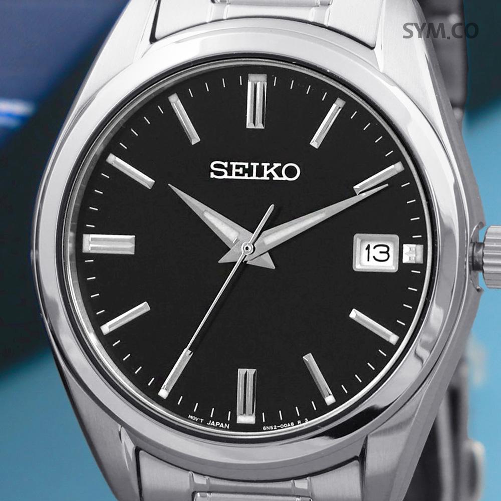 Seiko Sapphire Analog Water Resistant Classic Dress Men’s Metal Watch SUR311 P1