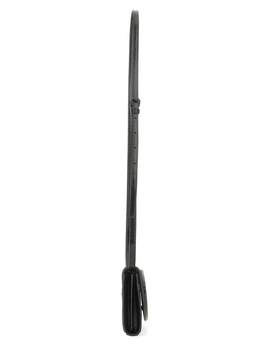 DIESEL Black Crossbody Bag Leather FW24