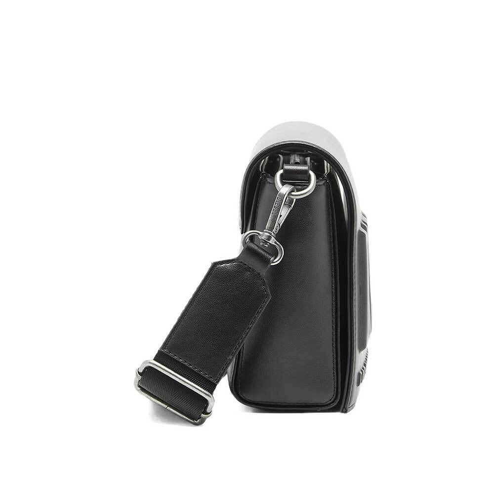 DIESEL Unisex Shoulder Crossbody Bag Black 3D Design X10570 P5184 T8013