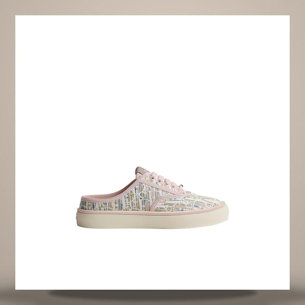 DIOR Oblique Pastel Jacquard Multicolor Low-Top Sneakers KCK571OJP S84W