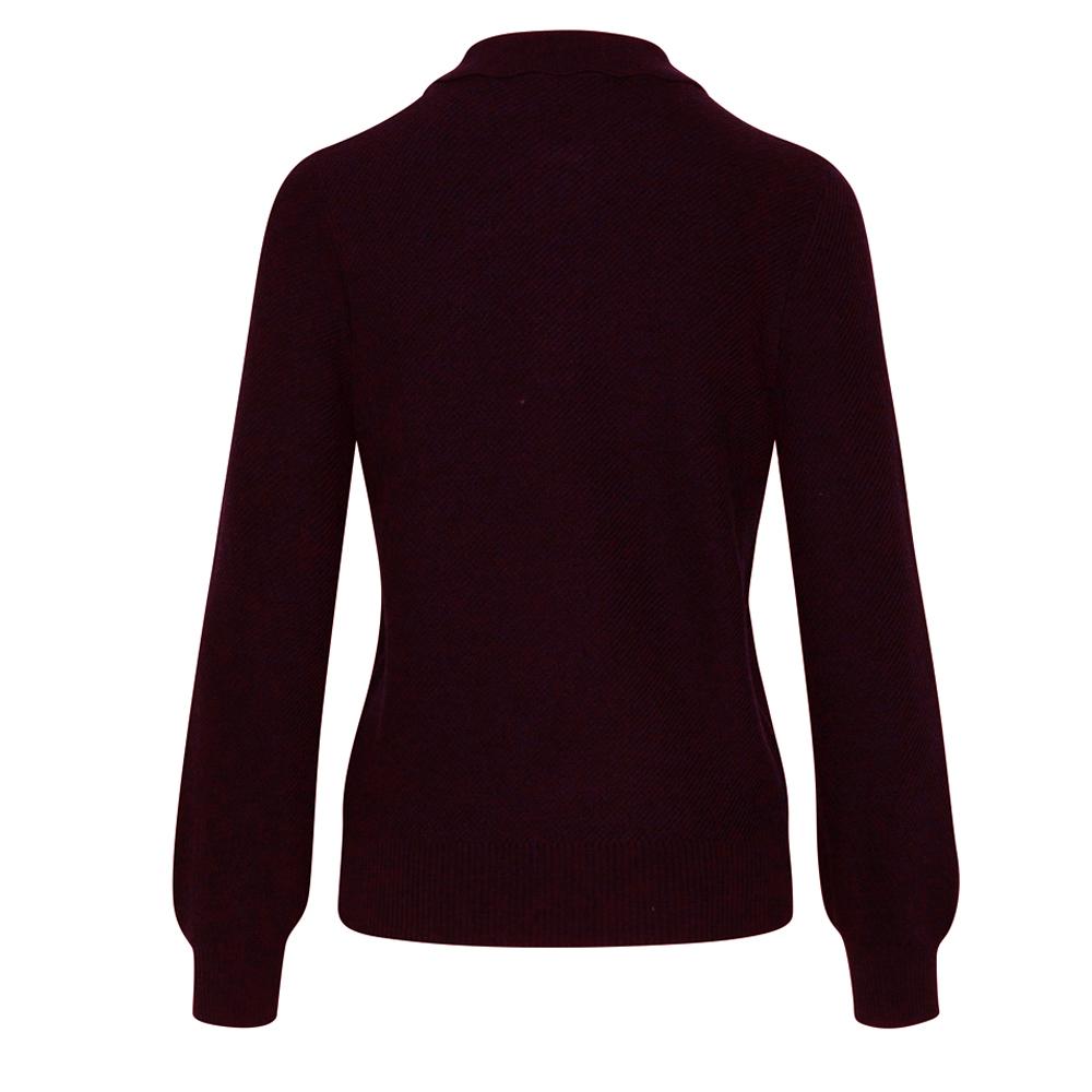 A.P.C. Olivia Collar Wool Crewneck Sweater
