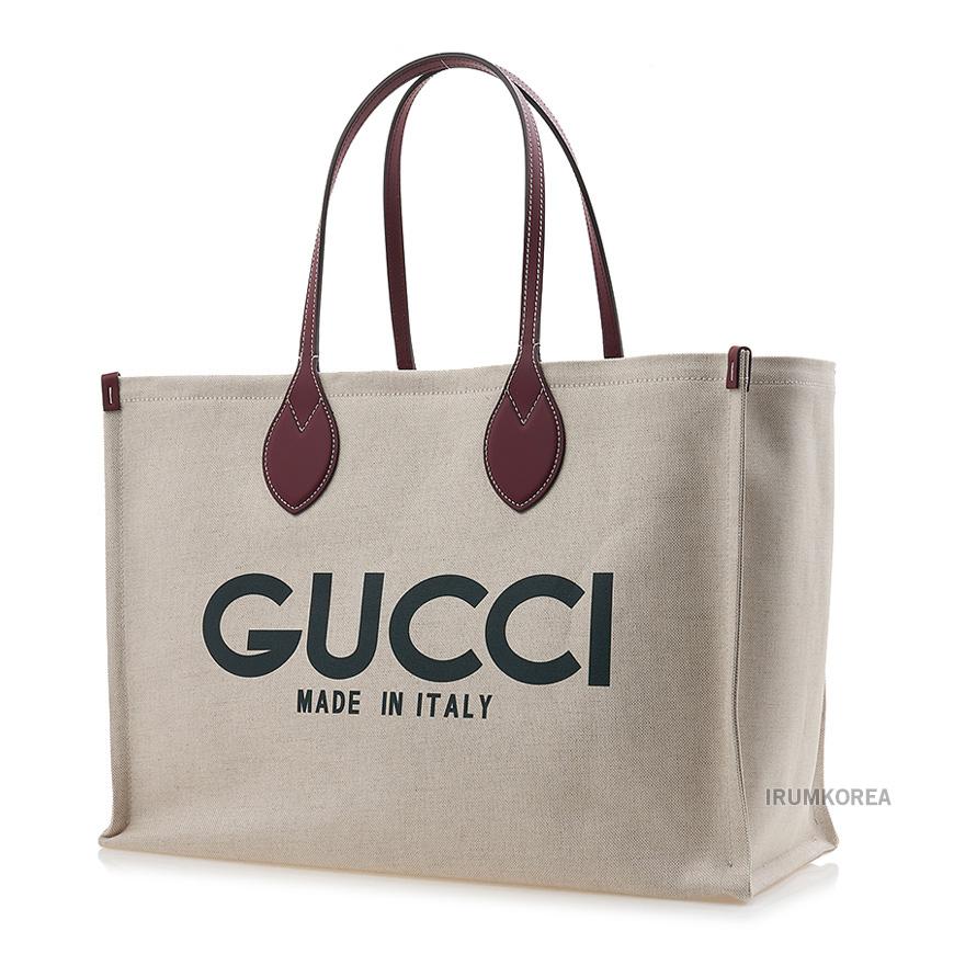 GUCCI Women’s Logo Print Tote Bag 772177 FACUL 8574