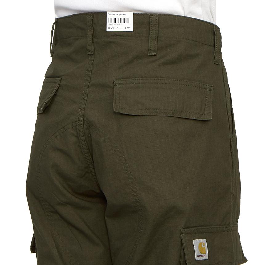 Carhartt Low-Rise Men’s Cargo Pants Classic Fit Khaki Cotton