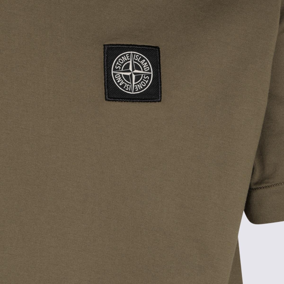 STONE ISLAND Short Sleeve T-Shirt FW26 Black Men's Top