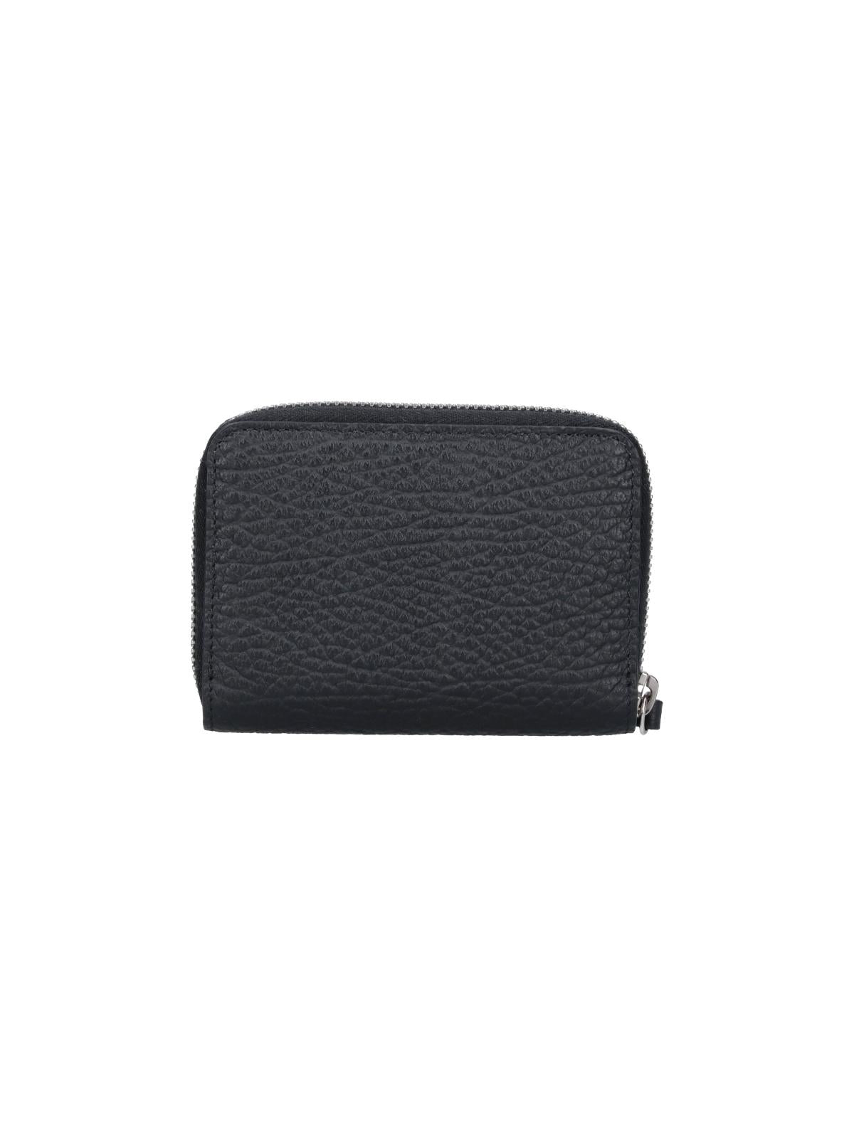 Maison Margiela Black Leather Bifold Medium Wallet