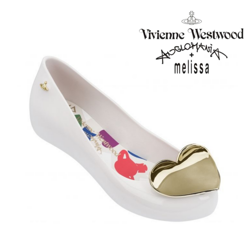 Vivienne Westwood Melissa Heart Orb Flat Shoes
