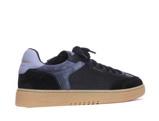 AXEL ARIGATO Black Gum Sole Leather Sneakers for Men