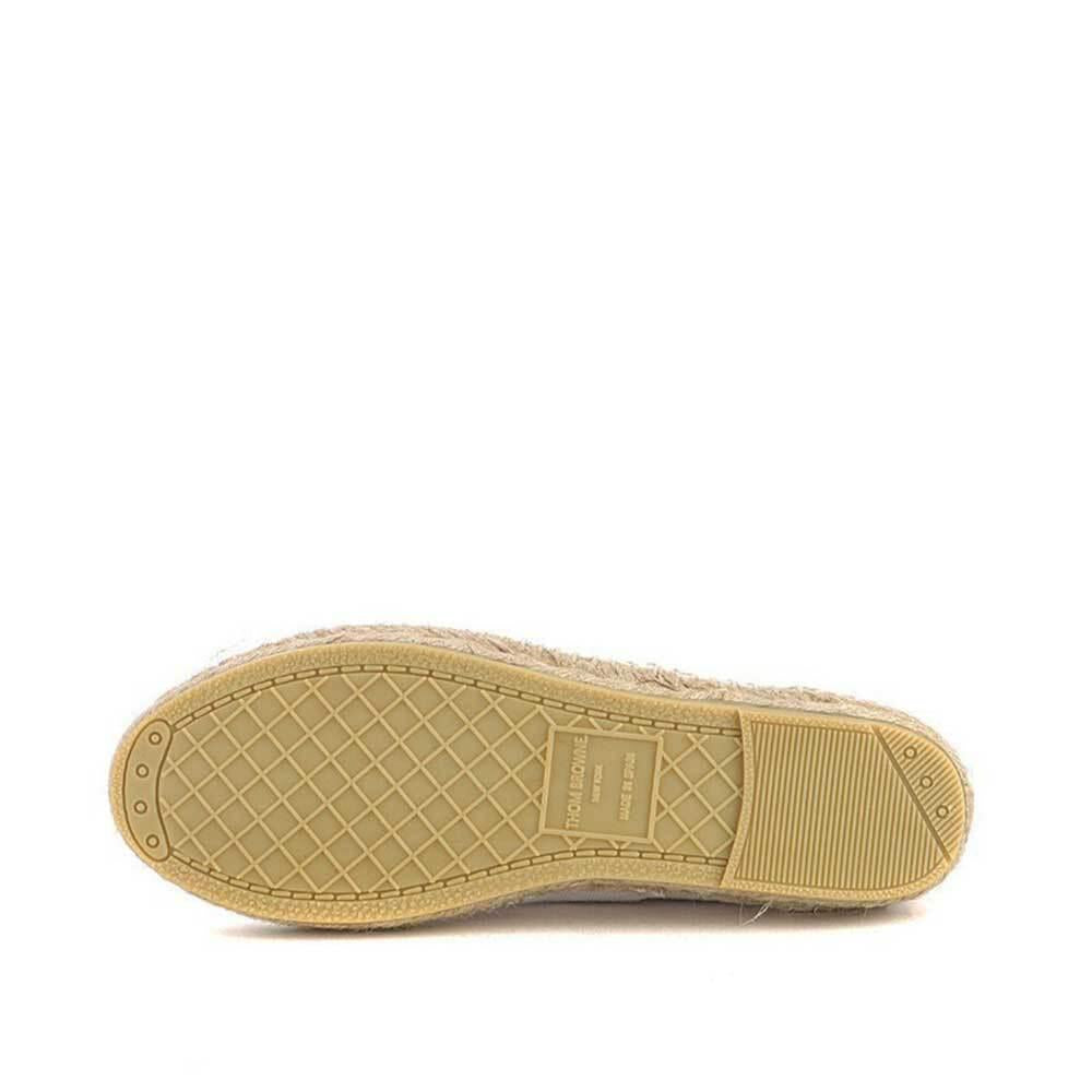 THOM BROWNE Women’s Espadrille Low-Top Sneakers White Heritage