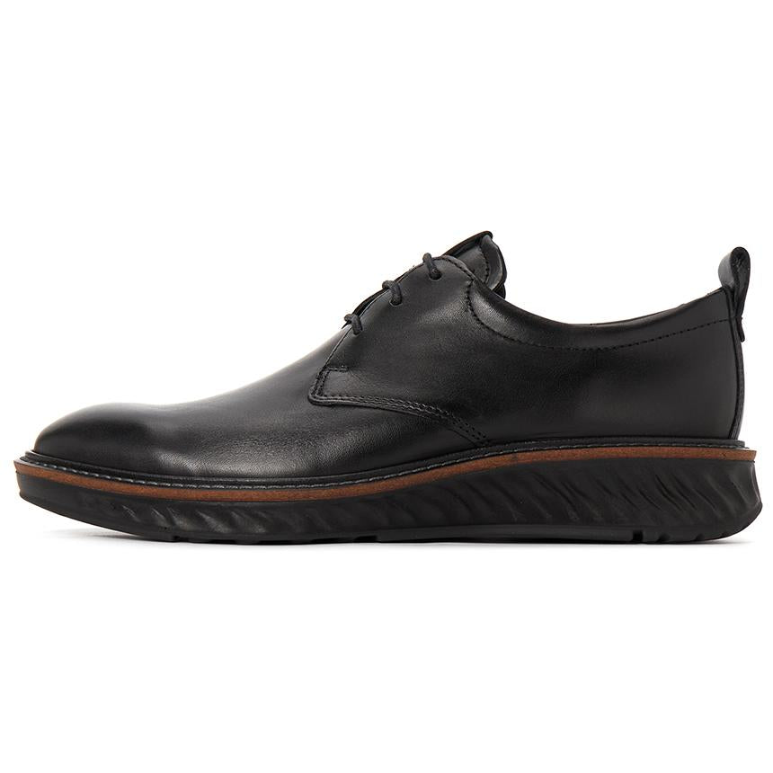 ecco ST 1 Hybrid Men’s Derby Shoes Black Leather