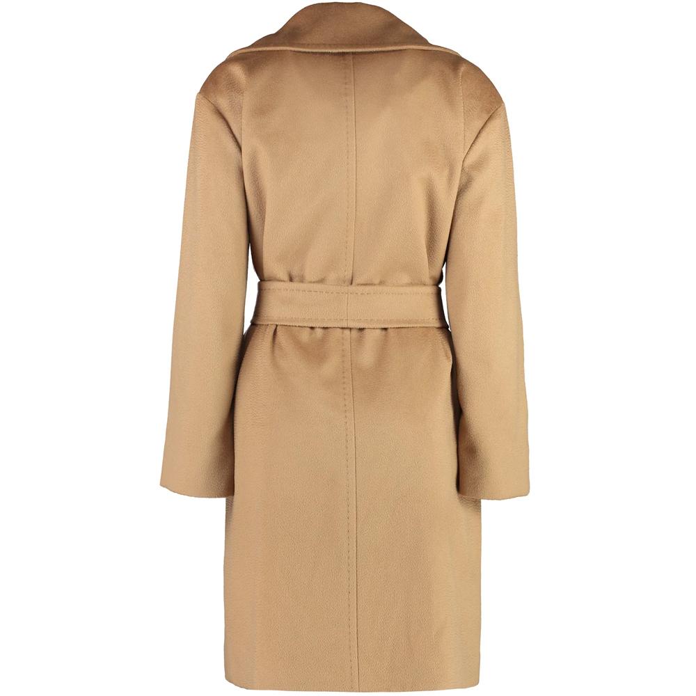 Max Mara TIGRE Belted Wool Coat Camel