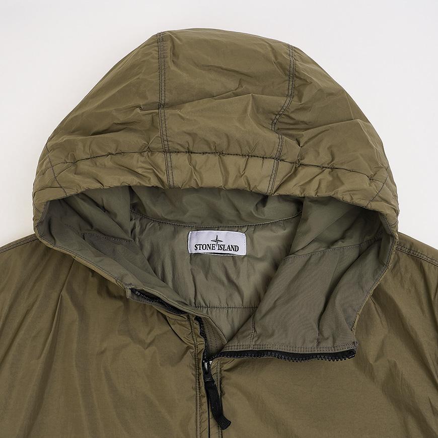 STONE ISLAND Men’s Crinkle Reps Hooded Jacket L1S154100110 S0A23 V005G