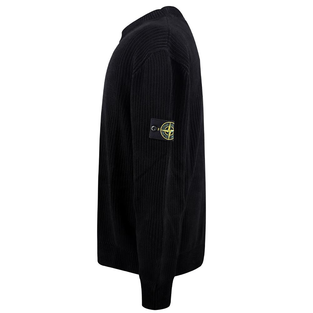 STONE ISLAND Men's Compass Badge Crewneck Knit Sweater 7515555A5 V0029