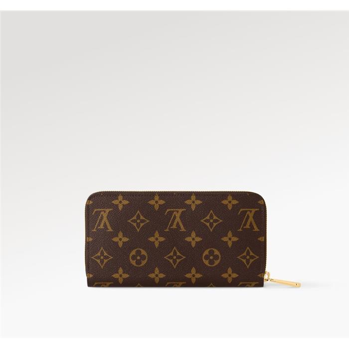 Louis Vuitton Monogram Zippy Long Wallet Coquelicot Red