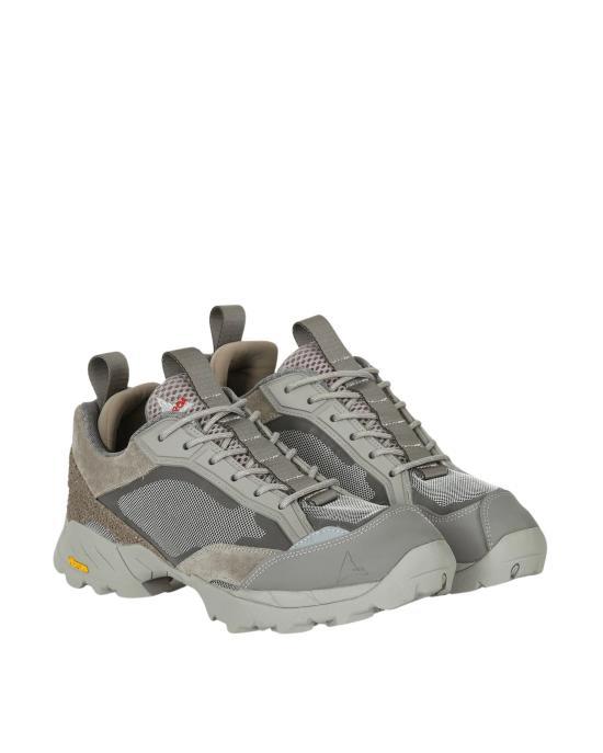 ROA Leather Low-Top Sneakers for Men NBUW139FA35GRY0001 GRAY DOM