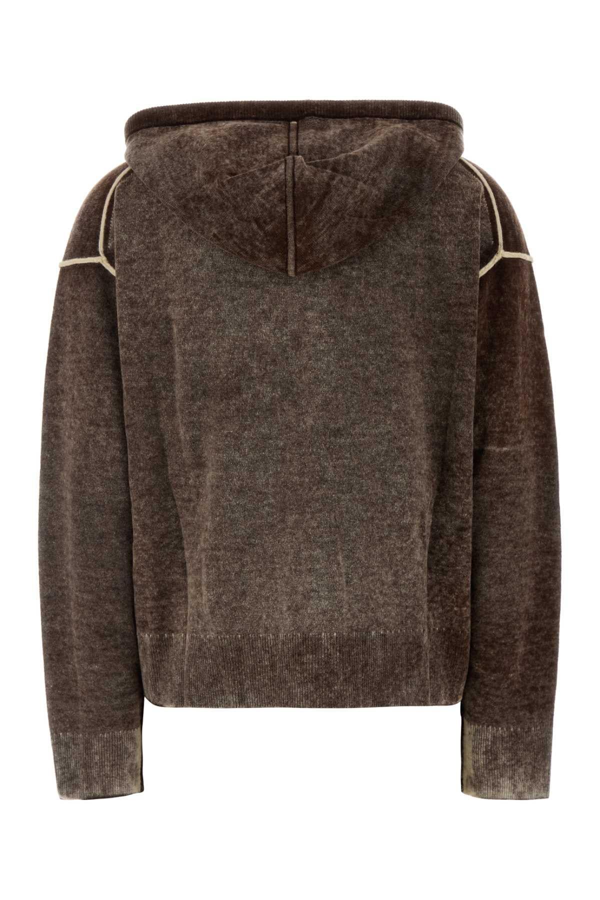 DIESEL Zip-Up Knit Cardigan for Women