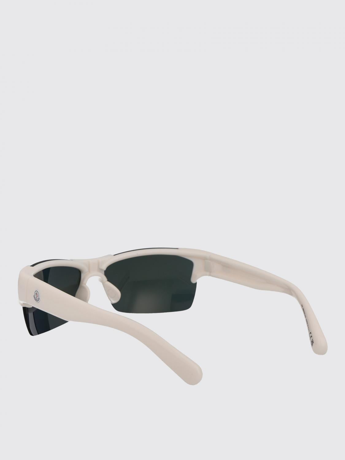 Moncler Gray Acetate Round Sunglasses