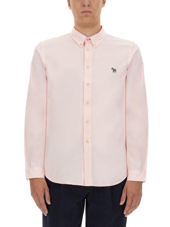 Paul Smith Pink Long Sleeve Shirt M2R599 RFZEBRA 20