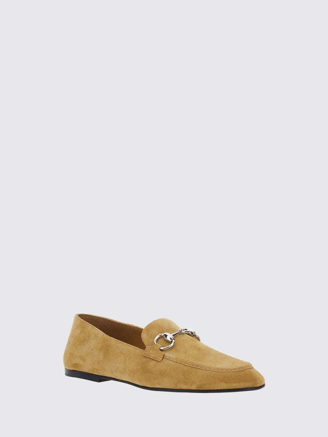 GUCCI Leather Loafer Women’s Brown Classic Slip-On Shoes