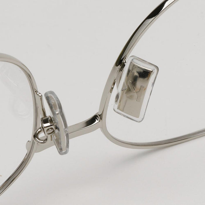 KENZO Round Silver Metal Eyeglass Frames Unisex KZ50153F 016
