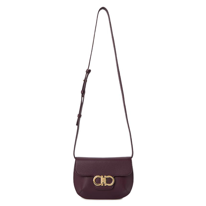 Ferragamo Double Gancini Women’s Mini Crossbody Bag