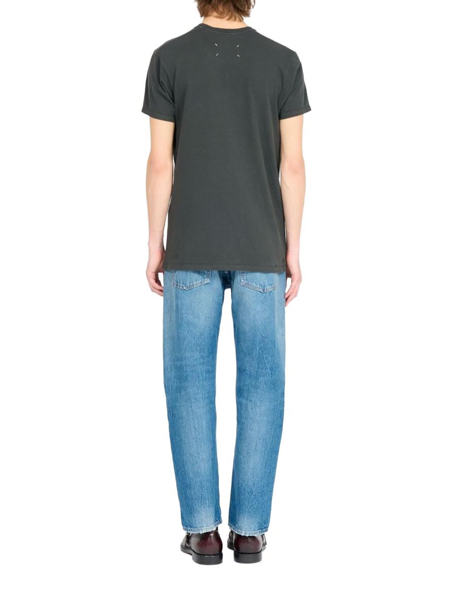 Maison Margiela Short Sleeve T-Shirt FW25 Black Cotton Men