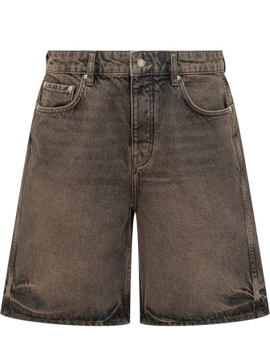 REPRESENT Denim Short Pants for Men MLM100501 16 BARK DOM