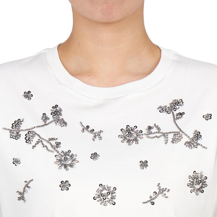 Max Mara Weekend AGILE Short Sleeve T-Shirt White 261597 1061