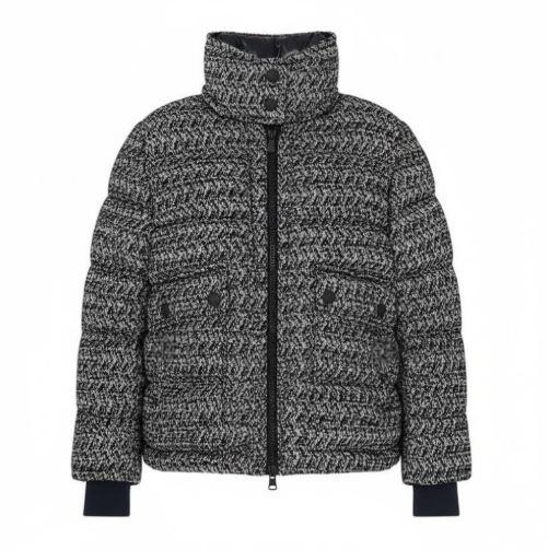Moncler Women’s Antaine Tweed Down Short Puffer Jacket